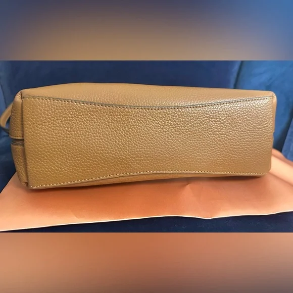 Kate Spade Tan Shoulder Bag with Chain & Adjustable Strap, Great Condition - Picture 7 of 12